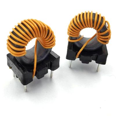 Mn Zn Ferrite Choke Coil Core Inductor Rugi Daya Rendah 66UH Min